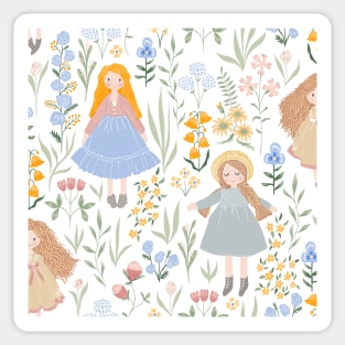 Dolls house garden Sticker